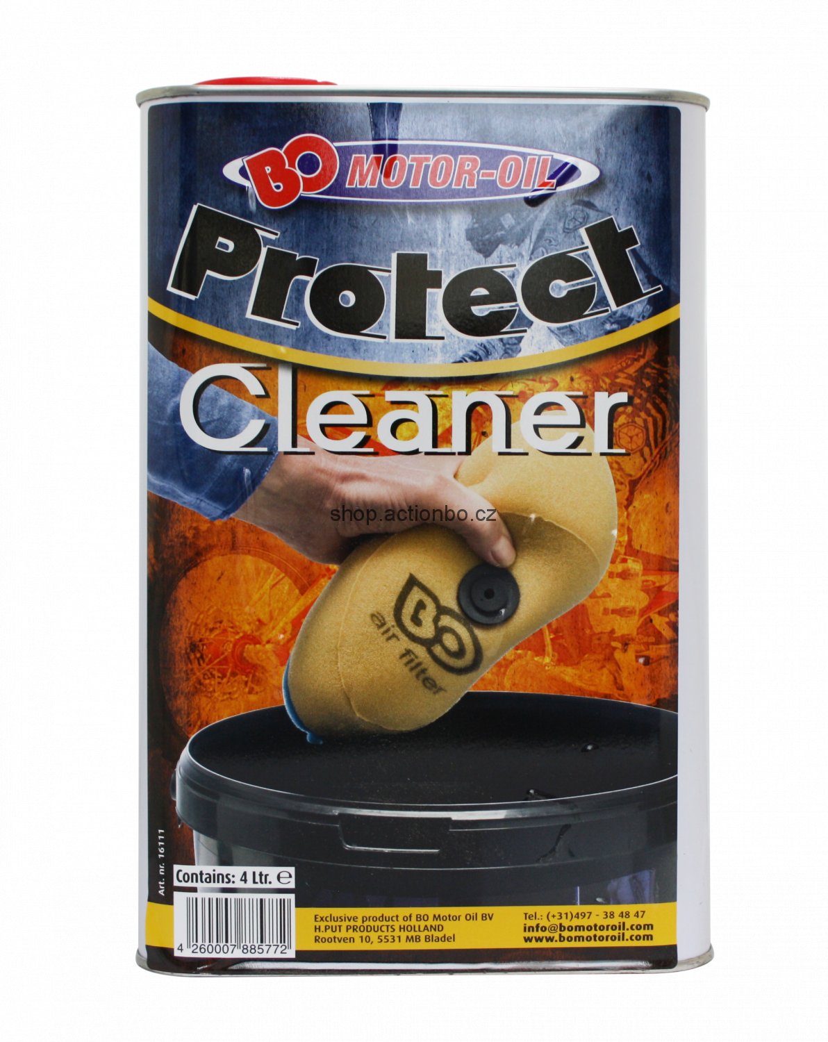BO MOTOR ÖL Luftfilter Reiniger 4l