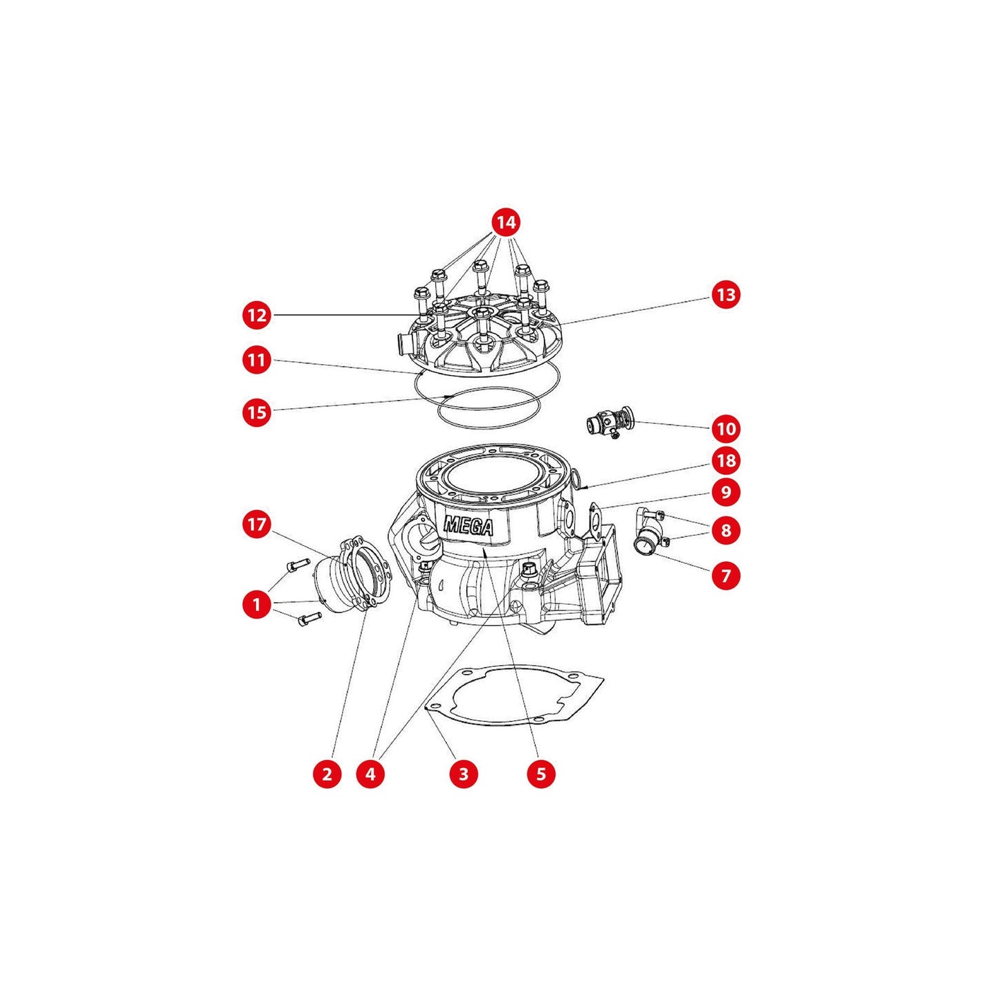4/ ZYLINDERFUSSMUTTER
