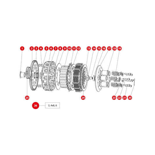 21/ ISK-SCHRAUBE M6X30 10.9